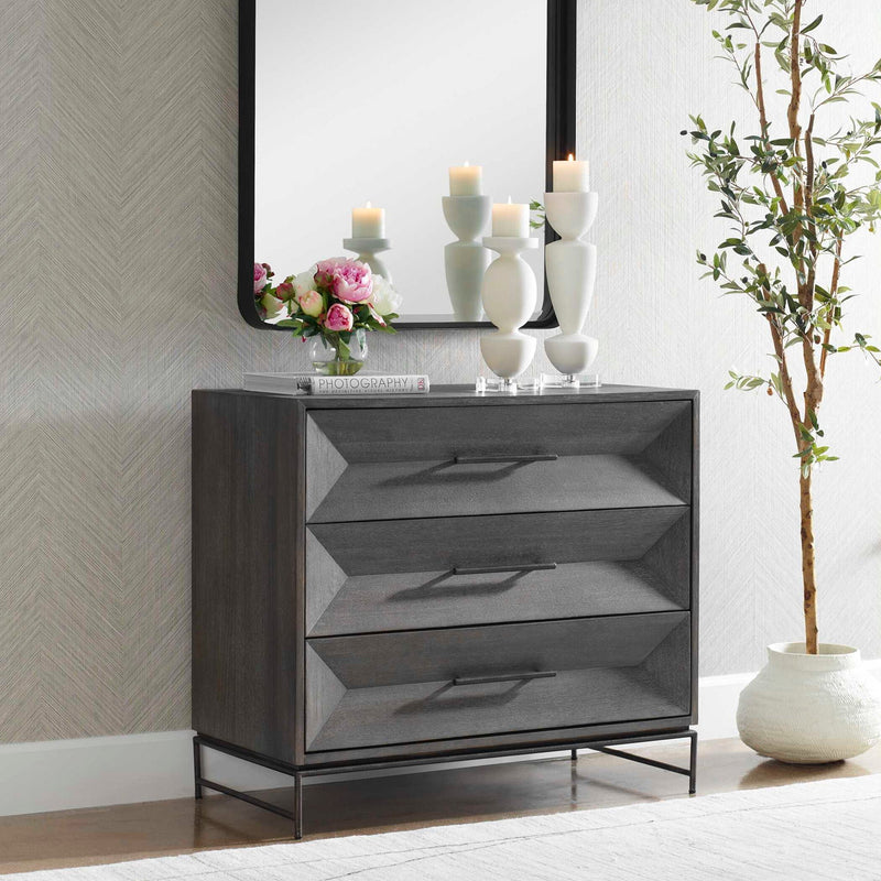 Knox - Dark Walnut Accent Chest