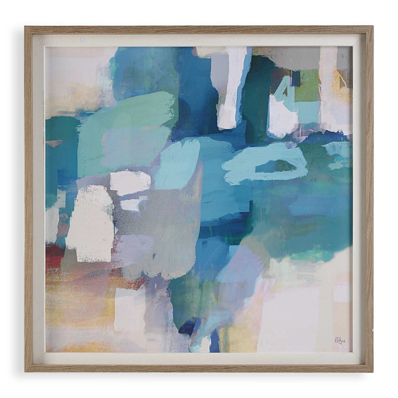 Continue On - Abstract Framed Print