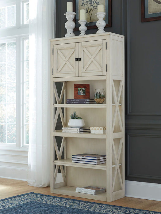 Bolanburg White / Brown / Beige 2 Pc. 2 Large Bookcases