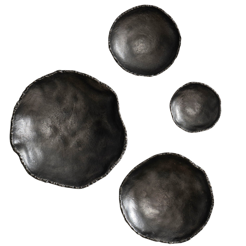 Lucky Coins - Wall Bowls (Set of 4)