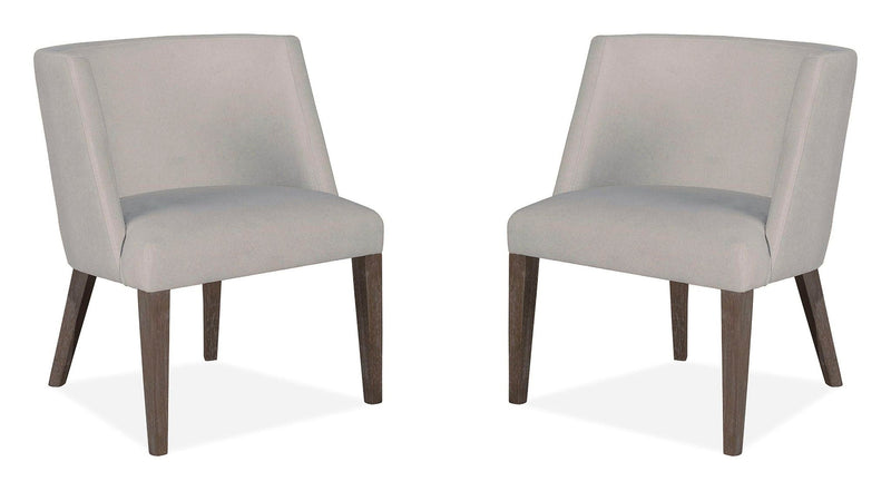 Kavanaugh - Upholstered Host Side Chair (Set of 2) - Gray