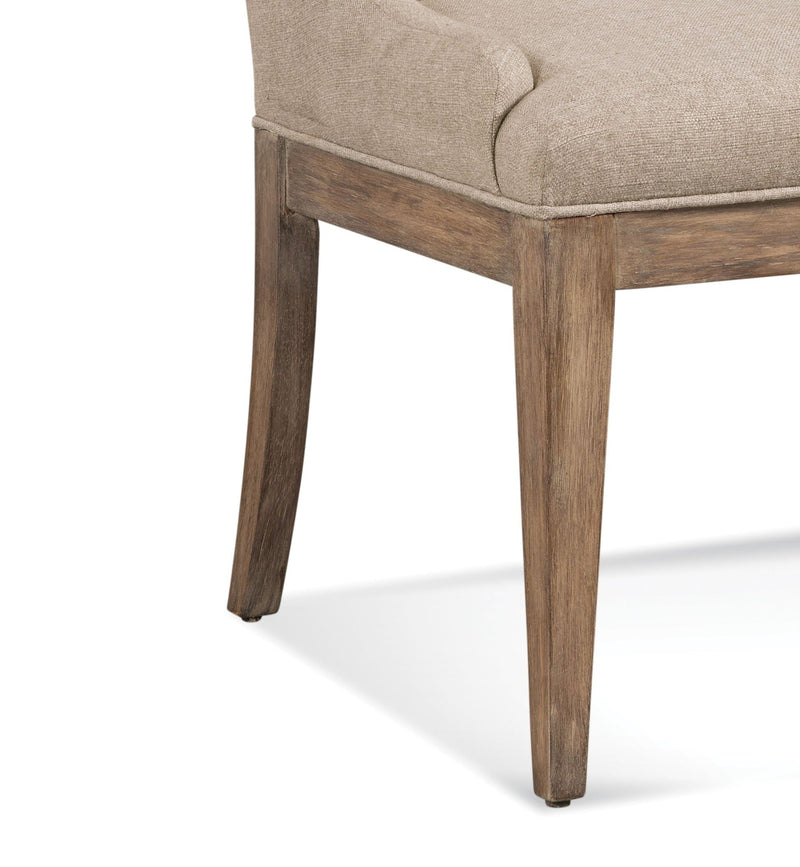 Sheffield- Buxton Parsons Dining Chair (Set of 2) - Brown