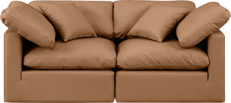Indulge - Faux Leather 2 Seat Modular Sofa