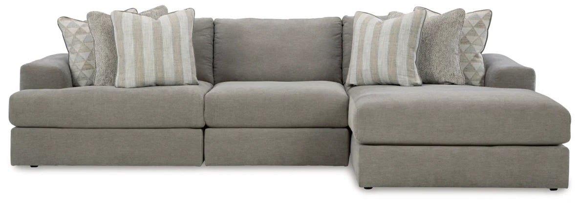 Avaliyah 3-Piece Sectional with RHF Chaise