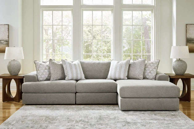 Avaliyah 3-Piece Sectional with RHF Chaise