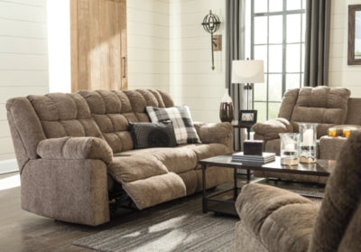 Workhorse Reclining Sofa, Loveseat and Recliner