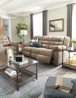 Workhorse Reclining Sofa and Loveseat