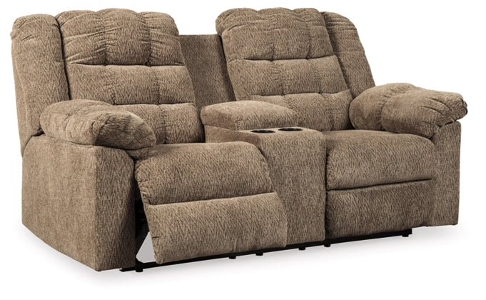 Workhorse Cocoa 2 Pc. Reclining Sofa, Loveseat