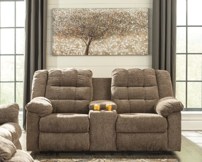 Workhorse Reclining Sofa and Loveseat