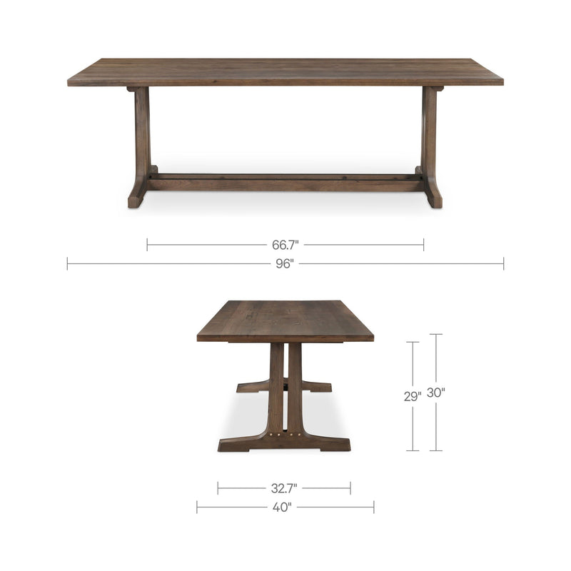 Samuel - Dining Table - Dark Brown