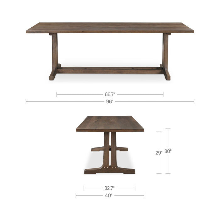 Samuel - Dining Table - Dark Brown
