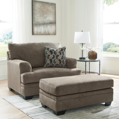 Stonemeade Sofa, Loveseat, Oversized Chair and Ottoman