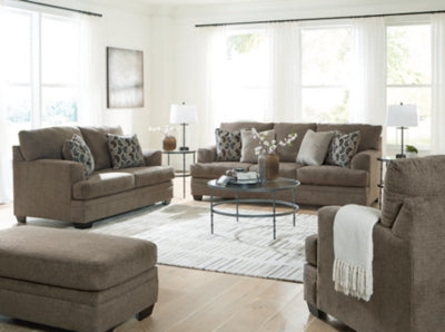 Stonemeade Sofa, Loveseat, Oversized Chair and Ottoman