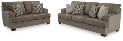 Stonemeade Sofa, Loveseat, Oversized Chair and Ottoman