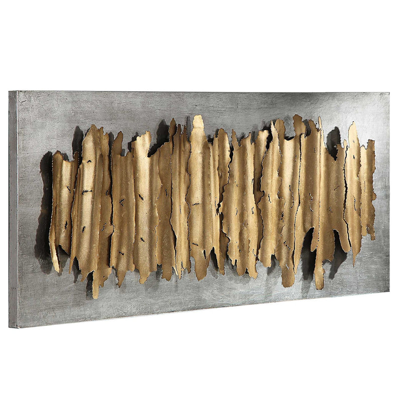 Lev - Metal Wall Decor - Gold