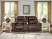 Gravier - Power Reclining Loveseat With Console / Adjustable Headrest - Cordova