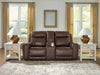 Gravier - Power Reclining Loveseat With Console / Adjustable Headrest - Cordova