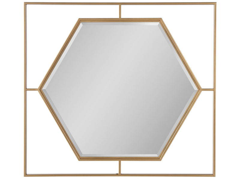 Love. Joy. Bliss.-Miranda Kerr Home - Love Joy Bliss Mirror - Gold