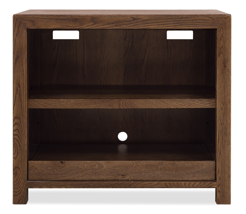 Driftwood - Open Shelf Cabinet