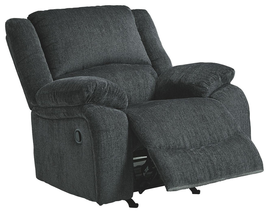 Draycoll - Rocker Recliner - Fabric - Slate