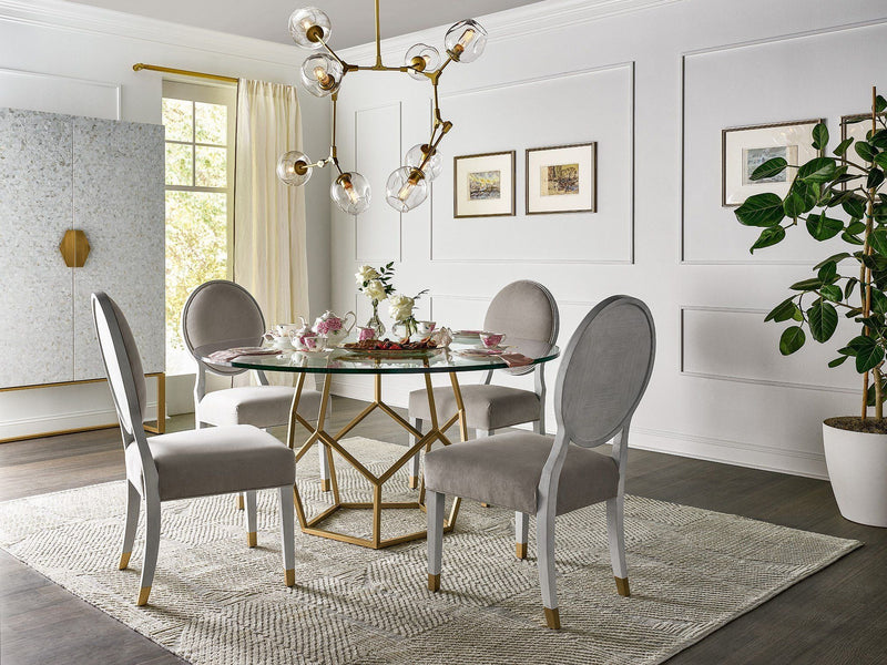Miranda Kerr Love Joy Bliss Oval Side Chair White