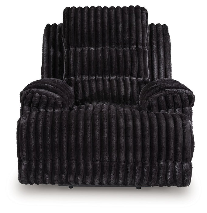 Rhine Falls - Zero Wall Power Recliner - Onyx