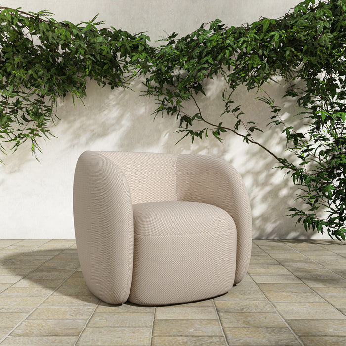 Rae - Outdoor Accent Chair - Beige
