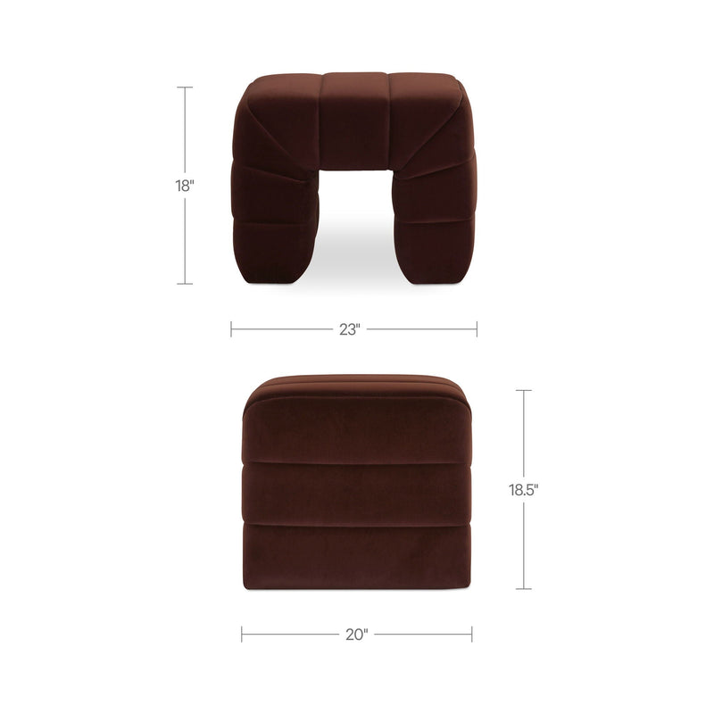 Verity - Stool - Warm Brown