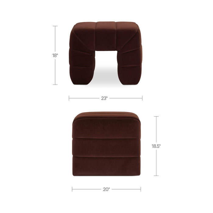 Verity - Stool - Warm Brown