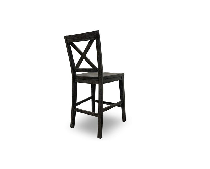 Briarwood - X-Back Counter Height Chair (Set of 2) - Sable