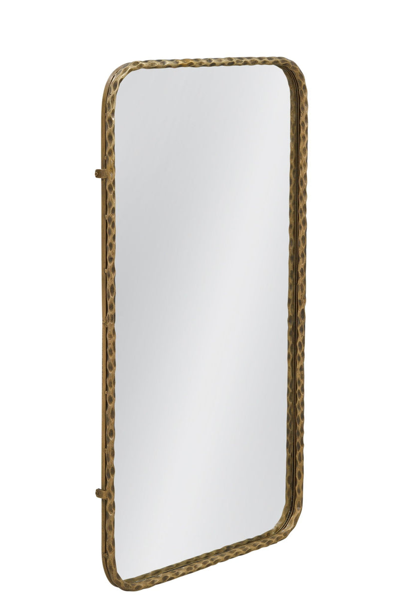 Aria - Wall Mirror - Antique Brass