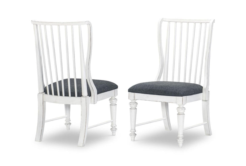 Cottage Park - Slat Back Side Chair (Set of 2) - White