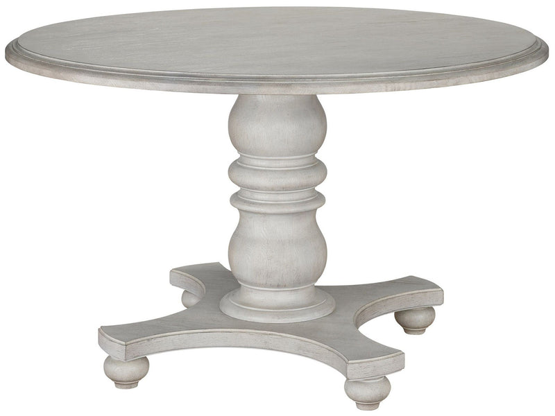 Past Forward Ansen Round Dining Table Pearl Silver
