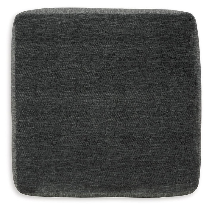 Biddeford - Oversized Accent Ottoman - Shadow