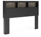 Broachmyn - Lighted Bookcase Headboard