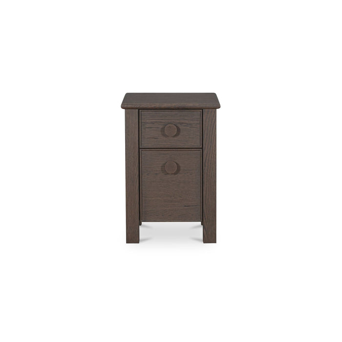 Loren - Small Nightstand - Dark Brown