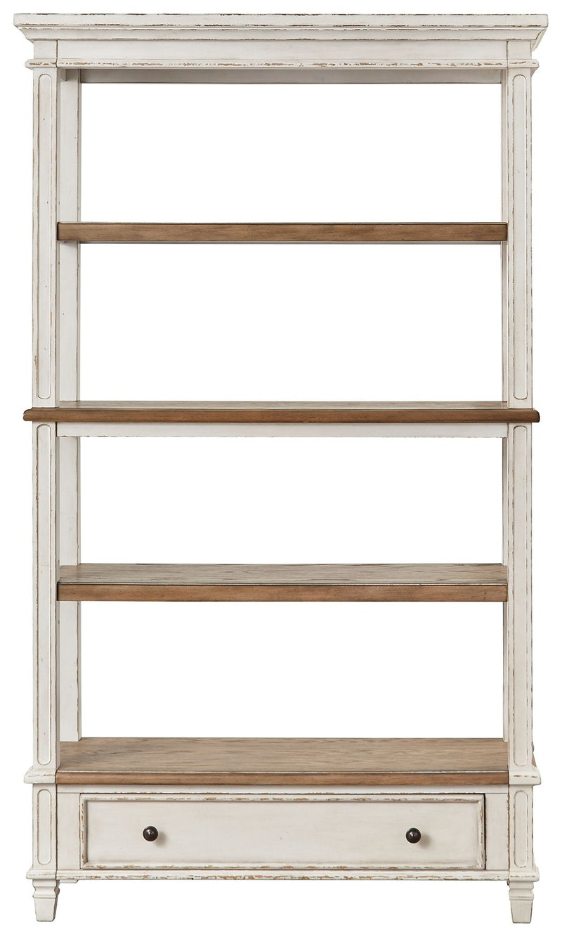 Realyn - Bookcase - Brown / White