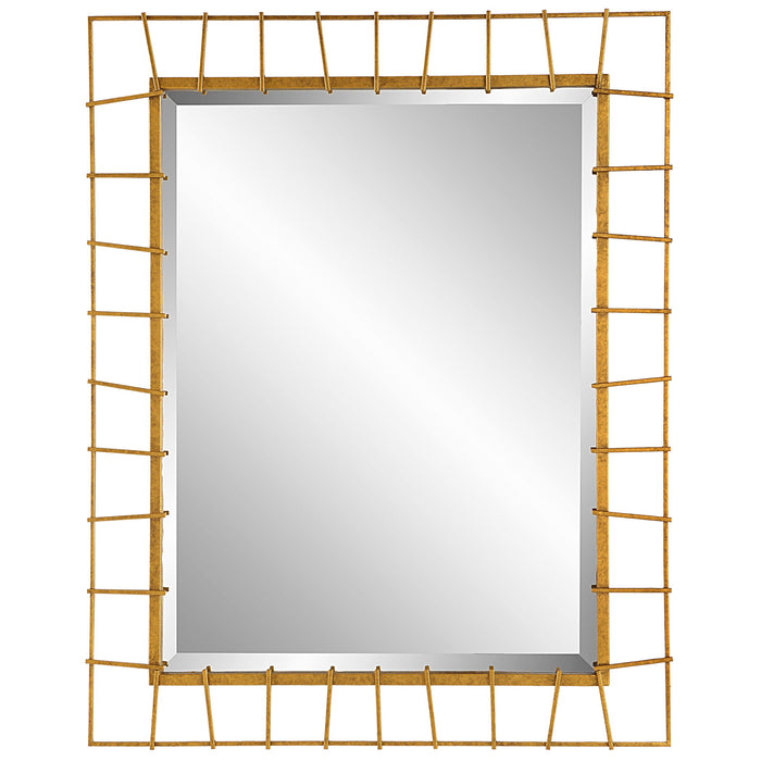 Townsend Mirror Antiqued Gold