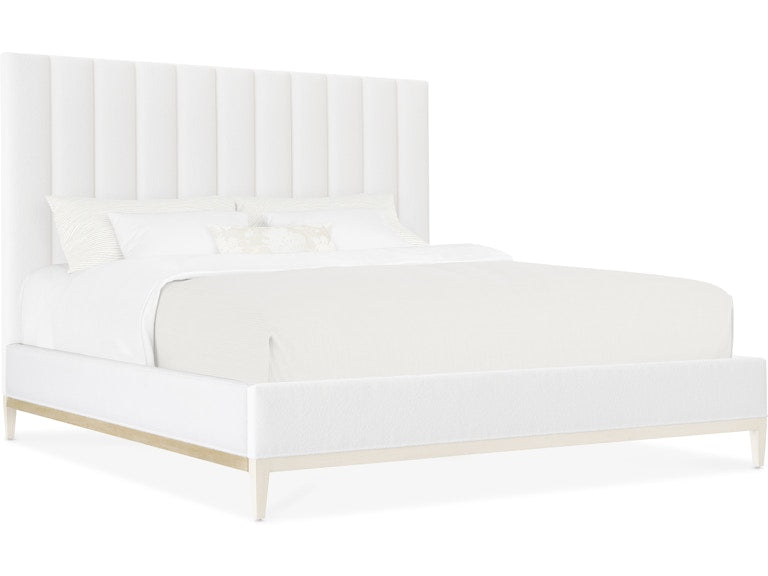 Cascade King Upholstered Bed