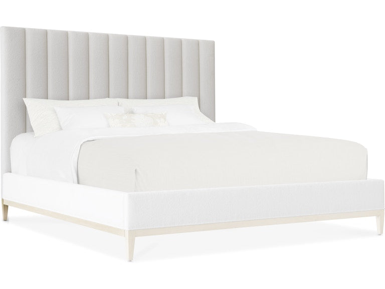 Cascade King Upholstered Bed