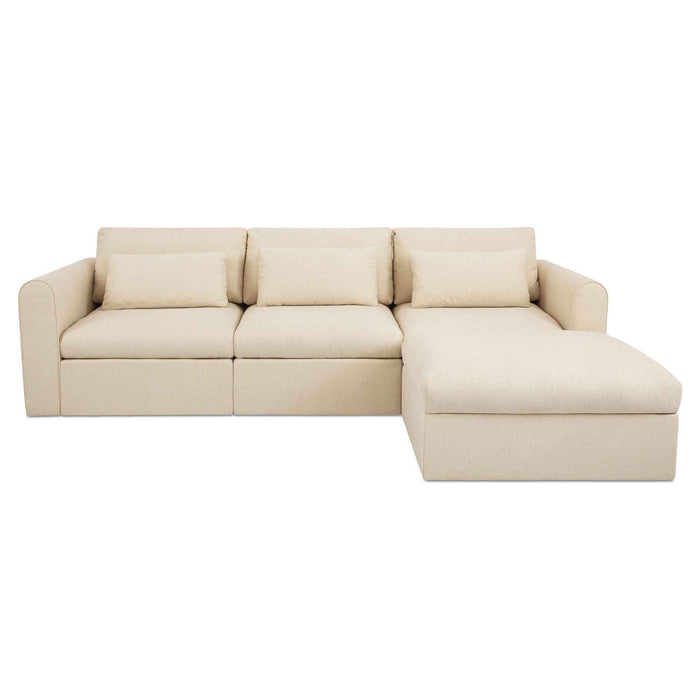 Swift - Lounge Modular Sectional - Light Beige