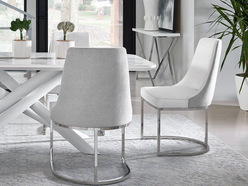Modern Colt Dining Chair White