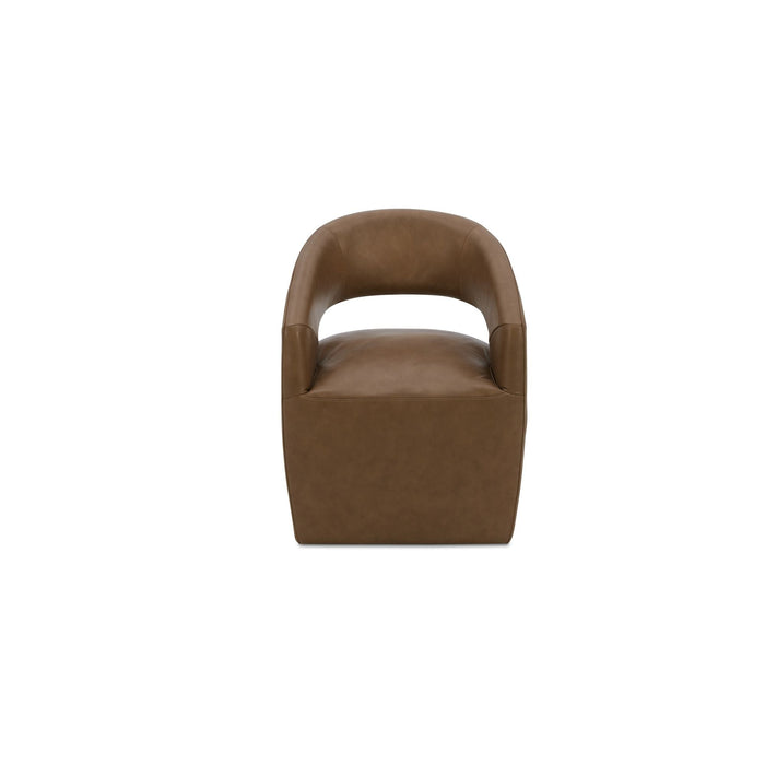 Barrow - Rolling Dining Chair - Tan