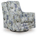 Dustinford - Swivel Glider Accent Chair - Multi