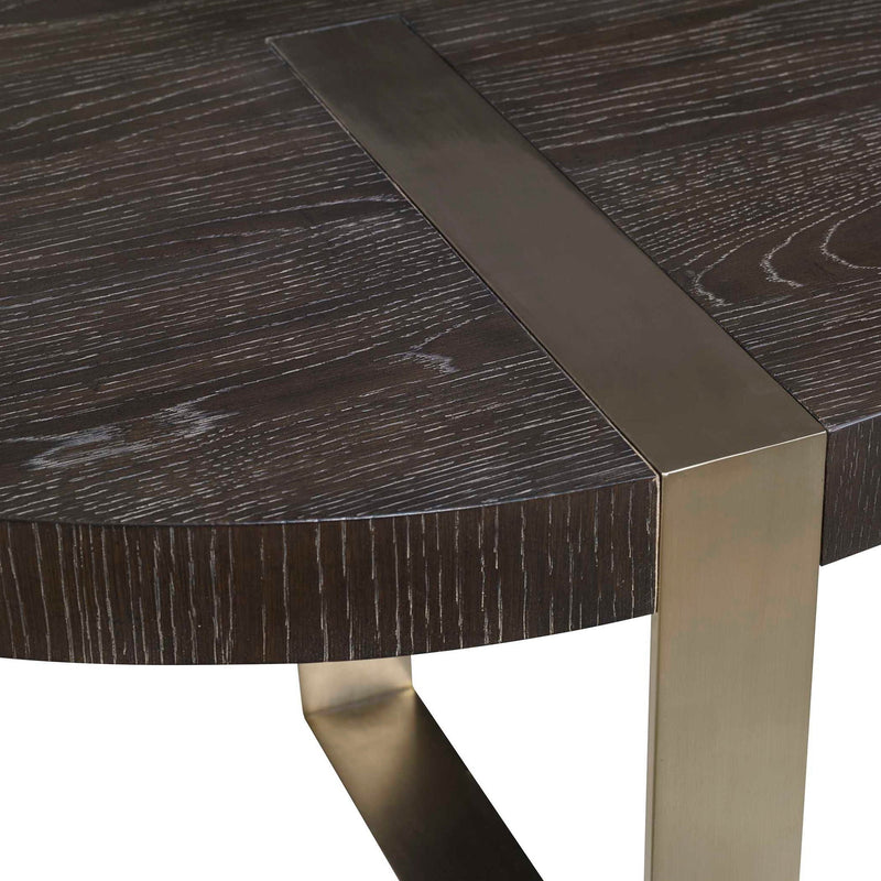 Converge - Round Coffee Table - Black