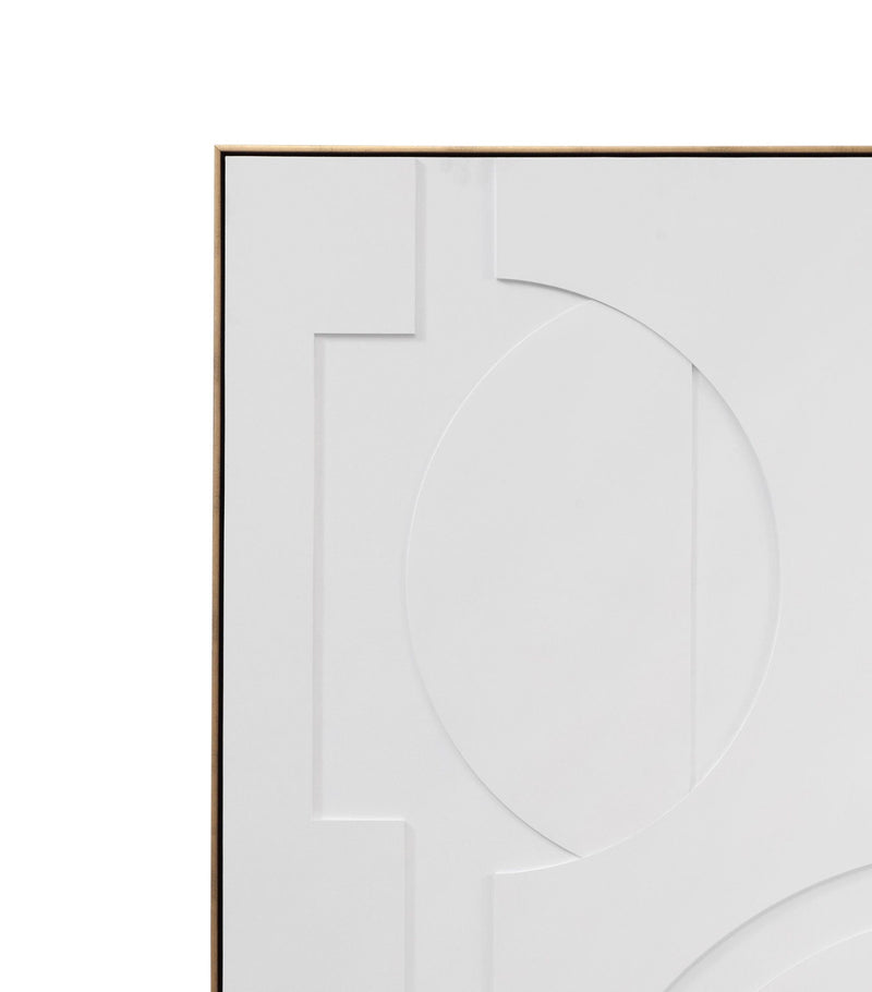 Thelonious Wall Art - White