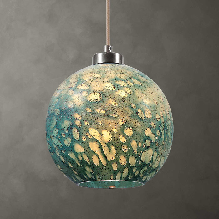Gemblue - 1 Light Mini Pendant - Blue