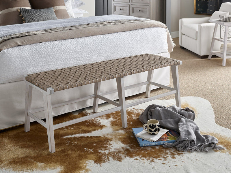 Modern Farmhouse Harlyn Bench Light Brown