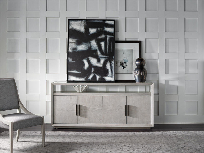 Modern Server Pearl Silver