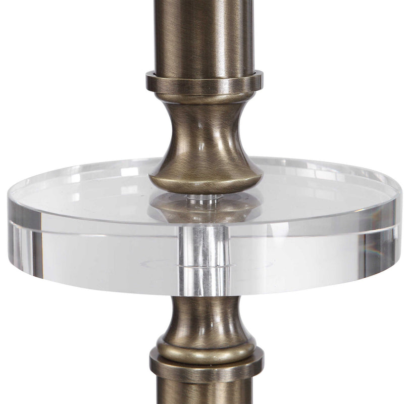 Maud - Floor Lamp - Aged Black